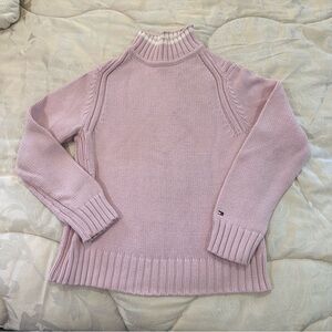 Tommy Hilfiger Light Pink Cowl Neck Sweater